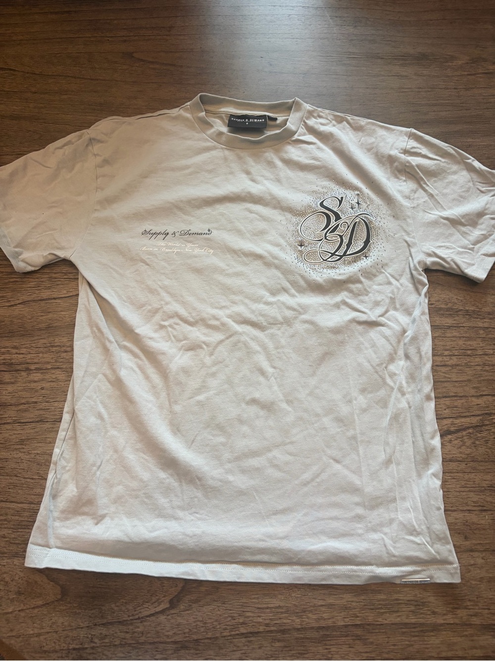 Men’s Mint Green Graphic Logo T-Shirt